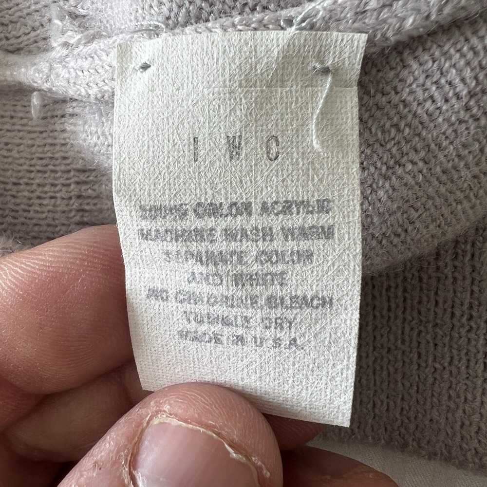 Vintage Pickering Sweater Vest Windermere Golf Club Preppy USA Mens M Wool Gray - Picture 5 of 9